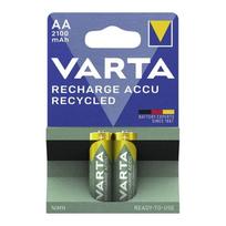 Varta Recycled įkraunamos AA baterijos 2100 mAh, 2 vnt.