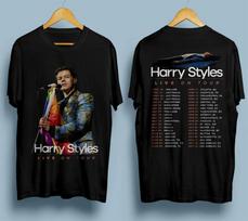 Harry Styles Dainininkas Gyvai Koncertų Marškinėliai Dydis S M L 2345XL 2 ŠONAI EE140 Unisex Marškinėliai XL