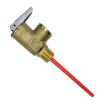 DN15/20 RV Water Heater Temperature&Pressure Relief Valve W/Extended 210F 150 PSI Hot Water Tank Relief Valve Safety Accessories