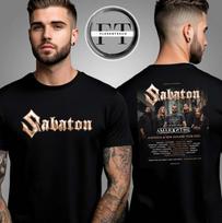 „Sabaton“ turo po Australiją ir Naująją Zelandiją 2025 m. rugsėjo mėn. tvarkaraštis. Unisex marškinėliai. XXXXL