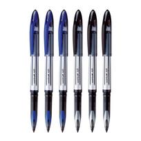 uni-ball Air UBA 188 L Roller Ball Pens 0.7mm Blue And Black Ink Smooth Writing For School Office Home Pack of 6