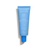 APIVITA AQUA BEELICIOUS,lengvas kremas SPF30, su atspalviu, 40ml, 1 vnt.