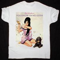SALE NEW Rare Amy Winehouse You Know I'm No Good White All Size Shirt Unisex T-Shirt XL