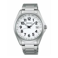 Seiko Selection Titano Saulės Laikrodis su Pasaulio Laiko Funkcija SBTM327 Radijo Valdomas