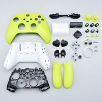 Pilnas komplektas Atsarginis ardymo įrankis Žaidimų pultelis Xbox Series Korpusas Apvalkalas Valdiklio dėklas Xbox Series X S geltona