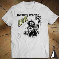 Tiesioginė 1977 m. Klasikiniai marškinėliai Burning Spear Winston Rodney OD Calling Rastafari Reggae Unisex T-shirt M