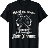 Vintage Archery Club Bow Hunting Traditional Archery Archer T-Shirt S juoda