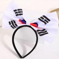 Korėjiečių Taegeukgi Galvos juosta (Korėjos vėliavos galvos juosta). Korean Flag Headband