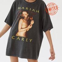 Naujas Populiarus Mariah Carey Drugelis Medvilninis Juodas Unisex Visų Dydžių Marškinėliai Unisex T-shirt XXXL