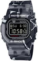 Street Spirit Series Watch with Metal Case and Screw Black Matte Skeleton G-SHOCK [CASIO] Men's DW-5000SS-1JR Back,