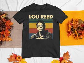 IŠPARDAVIMAS Lou Reed Vyriški marškinėliai Juodi medvilniniai marškinėliai Visų dydžių S-5XL Unisex marškinėliai L