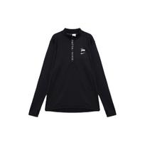 Nike X Patta SS24 Comfortable Fashion Half-Zip Logo Print Stand Collar Pullover Sweatshirt Unisex Sweatshirt Black FJ3070-010 M