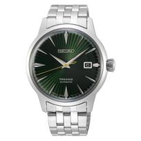 Seiko Presage Cocktail Time Mockingbird Mechaninis Automatinis Rankinis SARY271 Laikrodis (Žalias) (su apvija) Vyriški
