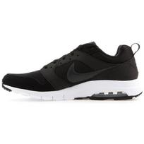 Nike Air Max Motion Comfort Audinys Sintetinė Oda Žemi Oro Pagalvė Bėgimo Batai Vyriškas Kedas Juodas Baltas 819798-001 42.5