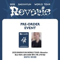 [POB] BAEKHYUN 2025 PASAULINĖ TURNEJA [Reverie] SEULE (Blu-ray) Blu-ray WITHMUU POB)