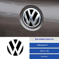 VOLKSWAGEN VW Automobilio Emblemos Lipdukai Tinka VW Volkswagen CC 2013-2018 Priekiniai Ir Galiniai Automobilio Emblemos Lipdukai Interjero Modifikavimas