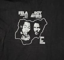 Naujas Fela Kuti - Roy Ayers - Amerikietiškas funk trumpomis rankovėmis visų dydžių vyriški marškinėliai Unisex T-shirt XL
