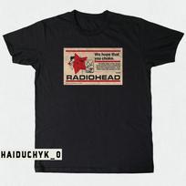 Radiohead We Hope That You Choke Unisex Black T-shirt Size S-5XL Unisex T-Shirt S