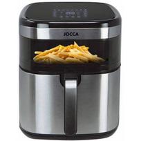 Karšto oro gruzdintuvė  su displėjumi Jocca 2385 10l ner.plienas/juoda