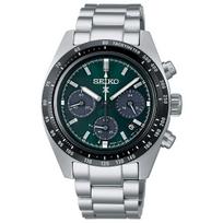 Seiko laikrodis PROSPEX Speedtimer Saulės energija varomas Chronografas Žalias SBDL107 Vyriškas žalia