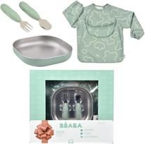 BEABA PIRMASIS MAITINIMO RINKINYS KŪDIKIUI – SAGE GREEN