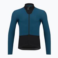 Vyriški dviračių marškinėliai ilgomis rankovėmis ASSOS Equipe R S11 Spring Fall petrol blue