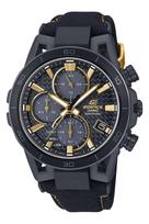 Casio Edifice Laikrodis LAIKRODIS 50-ojo GIMTADIENIO Saulės energija Saffiro Stiklas Juodas x Auksinis [CASIO Modelis] Vyriškas EFS-S640ZE-1AJR