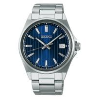 Seiko Selection S serijos kvarcinis vyriškas laikrodis SBTH003, maitinamas baterija, sidabrinis,