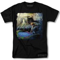 In Flames marškinėliai A Sense of Purpose Roko koncerto Vntg Grafinis dizainas Marškinėliai Unisex Marškinėliai L gray