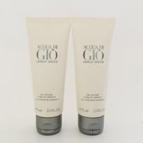 Giorgio Armani Acqua Di Gio Viso Kūno Šampūnas Dušo Gelis 150ml (2 x 75ml)