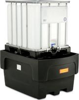 Gsg24 1 IBC 1100L plastikinis PE CEMO 10950
