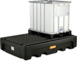 Gsg24 2 IBC 1100L plastikinio PE CEMO 10952