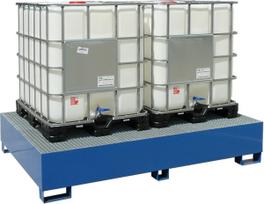 Meva MAUZER 2 x 1000L IBC padėklų cisternos rezervuaras