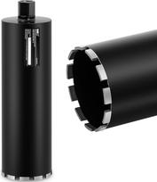 MSW Deimantinis šerdies grąžtas betonui, granito akmeniui 132 mm skersmuo 400 mm