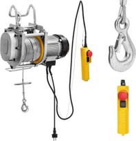 MSW Elektrinė kabelinė gervė 1300 W 60 m 250 kg