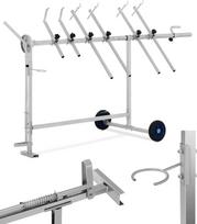 MSW Rotacinis dažymo vežimėlis 360 iki 90 kg 6 rankenos STANDARD