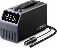 Ugreen Elektrinis automobilinis padangų siurblys su ekranu 150 PSI 3x4500mAh 12V - pilkas