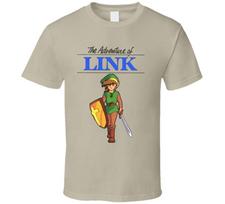 The Adventures Of Link Zelda NES T Shirt Unisex T-Shirt L