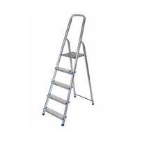 Buitinės kopėčios su platforma 1x5 laipteliai 150kg AW23021 AWTOOLS