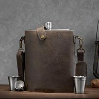 Sneke 316 Stainless Steel Portable Liquor Flask