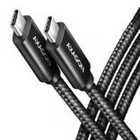 Axagon BUCM4X-CM05AB USB-C Cable, USB 4 Gen 3×2, 240 W PD, 8K@60Hz – Black