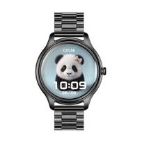 COLMI L28 Išmanusis laikrodis (black + black steel strap)