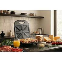 Promis STP 25 XXL sandwich maker, 4 toasts, 1400 W, black STP25