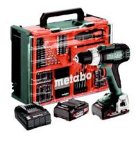 Suktuvas-gręžtuvas Metabo BS 18 L Set; 18 V; 2x2,0 Ah akum.