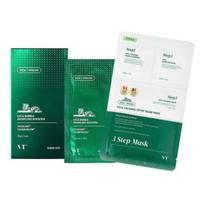 VT Cica Bubble Sparkling Booster & Cica Calming 3-Step Mask Set – Intensive Soothing Care (17 pcs) Intensive Soothing Care (17 pcs)