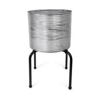 Metalinis vazonas su stovu SENZA, Ø28,5 cm