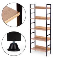 Aukštos palėpės baldai su 5 lentynomis, metalinis MDF ModernHome