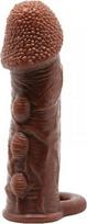 Penio mova Brave Men Penis Sleeve, ruda