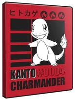 Ultra Pro Charmander Pokémon kortelių albumas 4 kišenės kolekcininkams