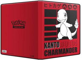 Ultra Pro Charmander 9 kišenių Pokémon kortelių albumas kolekcininkams